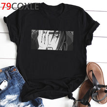 Load image into Gallery viewer, Camiseta de Anime japonés de moda Naruto, camiseta divertida de dibujos animados Sasuke para hombre, camiseta de ropa informal de moda, camiseta de pareja, parte de arriba de estilo hip hop, camiseta para hombre