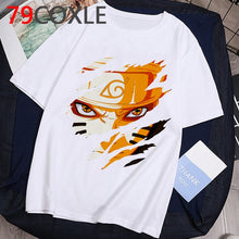 Load image into Gallery viewer, Camiseta de Anime japonés de moda Naruto, camiseta divertida de dibujos animados Sasuke para hombre, camiseta de ropa informal de moda, camiseta de pareja, parte de arriba de estilo hip hop, camiseta para hombre