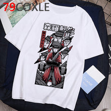 Load image into Gallery viewer, Camiseta de Anime japonés de moda Naruto, camiseta divertida de dibujos animados Sasuke para hombre, camiseta de ropa informal de moda, camiseta de pareja, parte de arriba de estilo hip hop, camiseta para hombre