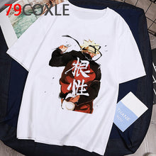 Load image into Gallery viewer, Camiseta de Anime japonés de moda Naruto, camiseta divertida de dibujos animados Sasuke para hombre, camiseta de ropa informal de moda, camiseta de pareja, parte de arriba de estilo hip hop, camiseta para hombre
