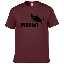 Load image into Gallery viewer, 2016 funny tee cute t shirts homme Pumba men casual short sleeves cotton tops cool tshirt summer jersey costume t-shirt #062
