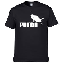 Load image into Gallery viewer, 2016 funny tee cute t shirts homme Pumba men casual short sleeves cotton tops cool tshirt summer jersey costume t-shirt #062
