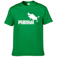 Load image into Gallery viewer, 2016 funny tee cute t shirts homme Pumba men casual short sleeves cotton tops cool tshirt summer jersey costume t-shirt #062
