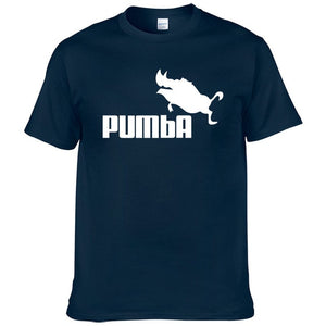 2016 funny tee cute t shirts homme Pumba men casual short sleeves cotton tops cool tshirt summer jersey costume t-shirt #062