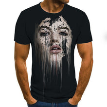 Load image into Gallery viewer, 2020 Mens horror T shirts Fashion New Summer Men&#39;s Short Sleeve T-shirt Casual 3D Zombie Print Rock Tshirt For Man Full Printed
