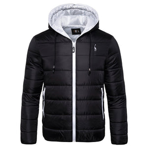 2019 nova jaqueta de inverno à prova dwaterproof água homens hoodied parka casaco de inverno quente engrossar zíper camuflagem dos homens jaquetas
