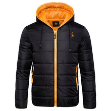 Load image into Gallery viewer, 2019 nova jaqueta de inverno à prova dwaterproof água homens hoodied parka casaco de inverno quente engrossar zíper camuflagem dos homens jaquetas
